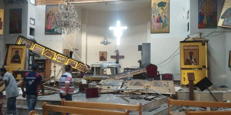 تفجير دموي يهز كنيسة مار إلياس في حي الدويلعة بدمشق