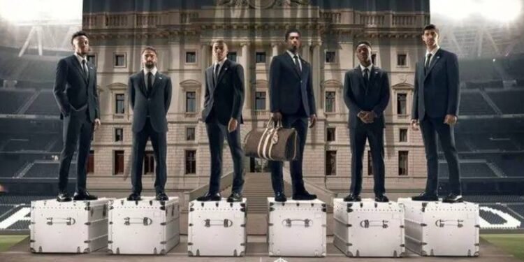 “لوي فيتون” تضع لمساتها على ملابس نادي ريال مدريد