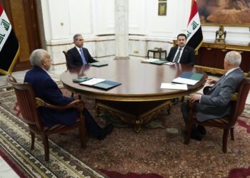 الرئاسات تعقد اجتماعاً في قصر بغداد لبحث التطورات في المنطقة