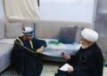 الحسان يزور ممثل المرجعية العليا الشيخ عبد المهدي الكربلائي