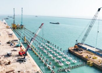 إحصائية جديدة بنسب الإنجاز المتحققة في ميناء الفاو الكبير