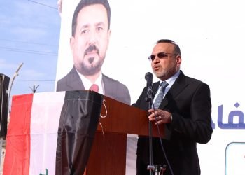 الاسدي يشارك في مهرجان دعم مرشح سومريون في الناصرية الاستاذ حسن الخفاجي