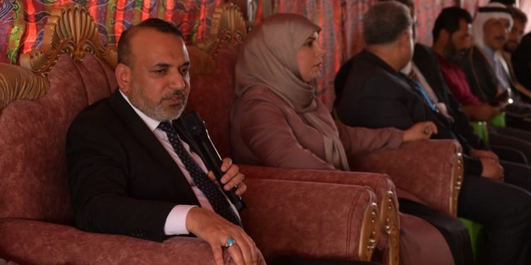 الاسدي يؤازر مرشحة سومريون عبير غيدان العزاوي