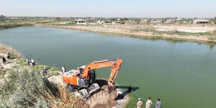 بغداد.. ردم أكثر من 1000 بحيرة أسماك غير مجازة