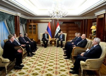 العلاقات العراقية الأرمينية محور لقاء رشيد وخاتشاتوريان