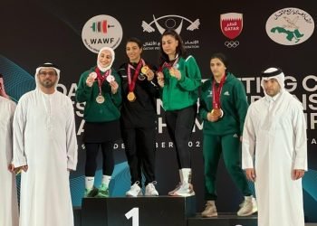 الرباعة العراقية لجين حازم تحرز وسامين برونزيين ببطولة غرب آسيا