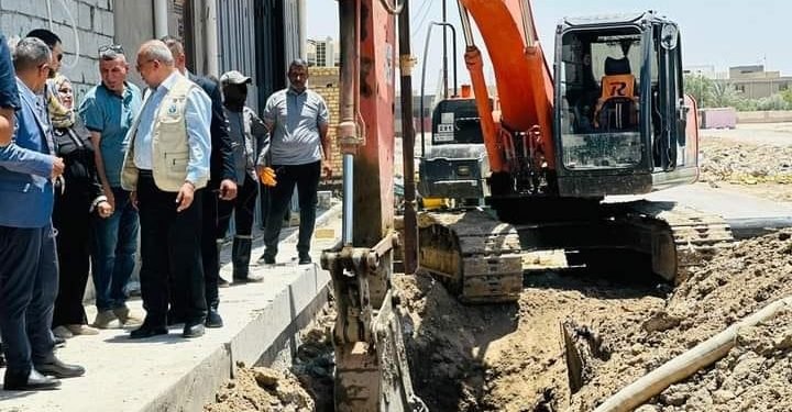 الجهد الخدمي في الديوانية.. نسب إنجاز متسارعة تُحيي الأحياء