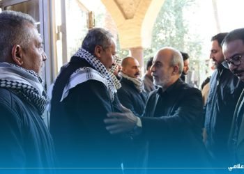 وفد الأمانة العامة لحركة سومريون يقدم التعازي بوفاة والد الأستاذ محمد مجيد الفلاحي