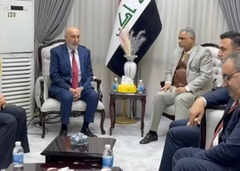 النائب ناظم الاسدي يستقبل مرشح رئاسة الجمهورية السيد نزار اوميد