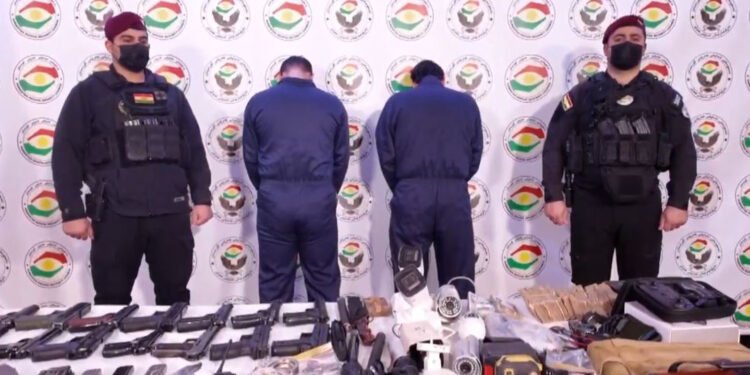 اعتقال عصابة نفذت أكثر من 50 جريمة سرقة في أربيل