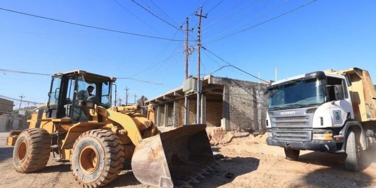 الجهد الخدمي يبدأ العمل بـ64 مشروعًا