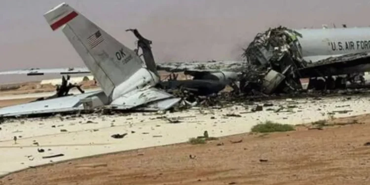 “تلغراف”: تدمير إيران لطائرة الإنذار المبكر الأمريكية ضربة خطيرة وموجعة