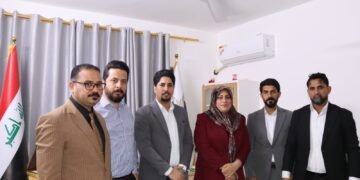 الحميداوي تستقبل وفد حركة سومريون