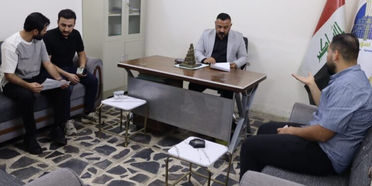 مكتب الرصافة المركزي لحركة سومريون يعزز التنسيق المؤسسي ويؤكد التزامه بخدمة المواطنين