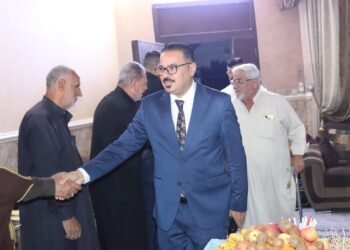 مدير مكتب النائب ميادة الحميداوي يجري زيارة ميدانية الى الشعب