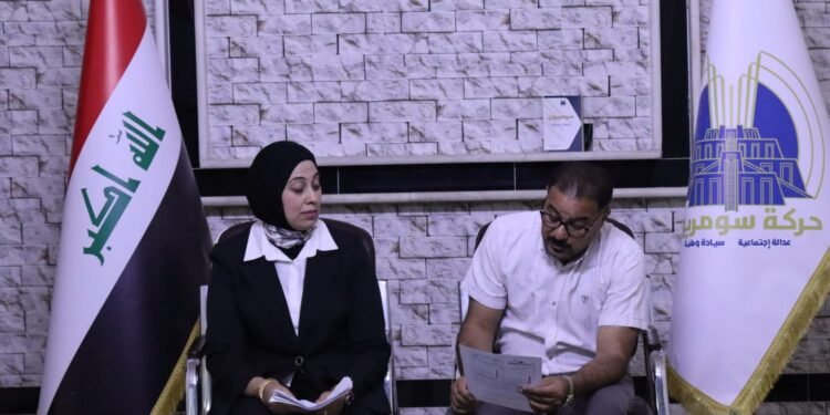 مدير مكتب العبيدي المركزي في حركة سومريون يستقبل المواطنين ويؤكد: خدمتهم أولوية أساسية