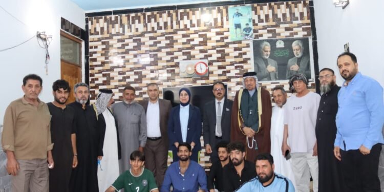 ضمن جولاتها الميدانية.. سومريون تتفقد أوضاع المواطنين في منطقة السياحي