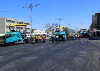 حملة كبرى لإكساء الطرق الرئيسة في العاصمة بغداد