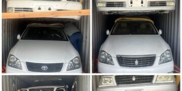 المنافذ تضبط 20 عجلة معدة للتهريب في منفذ أم قصر اﻷوسط