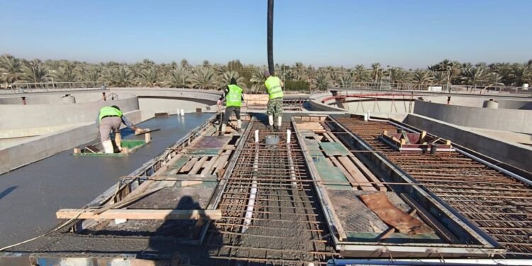 الإعمار: إنجاز 43 بالمئة من مشروع ماء الخيرات في كربلاء المقدسة