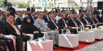 الدكتورة امنة الاسدي تشارك في افتتاح مستشفى الزهراء (ع) بعد إعادة تأهيله بالكامل