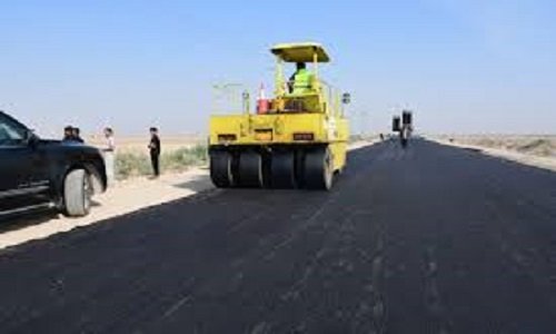 وضع طريق الطابو في الديوانية بالخدمة