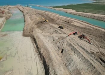 لاستيعاب كميات المياه والاستفادة منها.. مواصلة العمل في حوضي دجلة والفرات