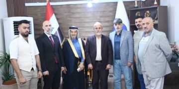 قيادات حركة سومريون (تلتقي بتجمع طي) في الشعلة لتعزيز العمل التنظيمي ودعم المبادرات الإنسانية