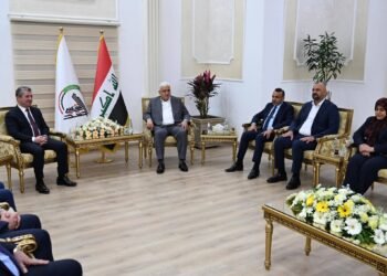 مسرور بارزاني يلتقي الفياض والأسدي لبحث الأوضاع العامة ومسار العملية السياسية