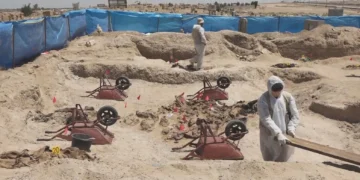 الأنبار تنفي العثور على مقبرة جماعية تضم أكثر من 1500 رفات