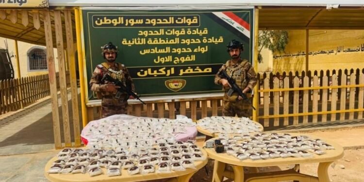 إحباط محاولة تهريب أكثر من 34 كغم من المخدرات غربي الأنبار