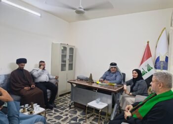 حركة سومريون في الرصافة تستقل وجهاء العشائر لتعزيز التعاون الخدمي