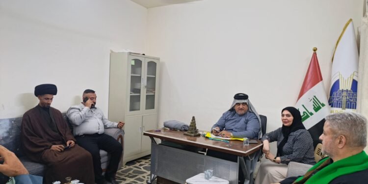 حركة سومريون في الرصافة تستقل وجهاء العشائر لتعزيز التعاون الخدمي