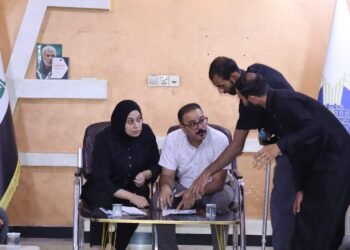 مكتب العبيدي لحركة سومريون يواصل استقبال المواطنين لبحث احتياجاتهم الخدمية