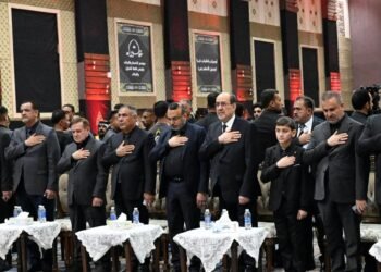 رئيس حركة سومريون يشارك في مجلس العزاء الحسيني بدعوة من السيد نوري المالكي