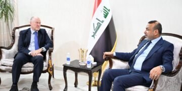 الدكتور احمد الاسدي يستقبل السفير الأسترالي ويبحثان تعزيز التعاون المشترك ودعم الاستقرار الإقليمي