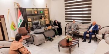الدكتورة امنة الاسدي تستقبل المهنئين بمناسبة عيد الأضحى المبارك