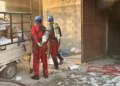 إخماد حريق داخل مخزن للمواد البلاستيكية في مدينة الصدر ببغداد
