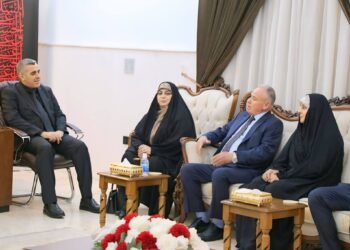 أمين مجلس كربلاء تهنئ محكمة الاستئناف والمحافظ بمناسبة عيد الأضحى