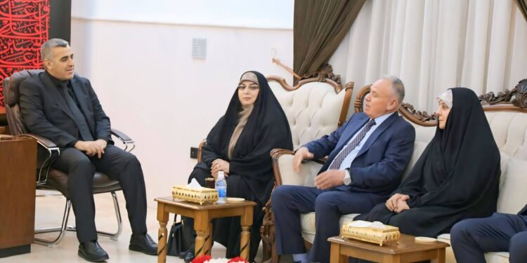أمين مجلس كربلاء تهنئ محكمة الاستئناف والمحافظ بمناسبة عيد الأضحى