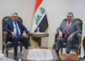 الدكتور احمد الاسدي في ضيافة وزير التربية