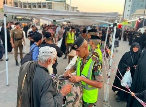 شرطة النجف تعتمد خطة متكاملة لتأمين مراسم ذكرى وفاة الرسول الأعظم