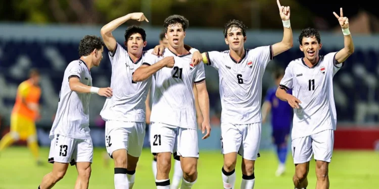 العراق يتأهل إلى نهائيات آسيا للشباب بفوز كبير على تايلاند