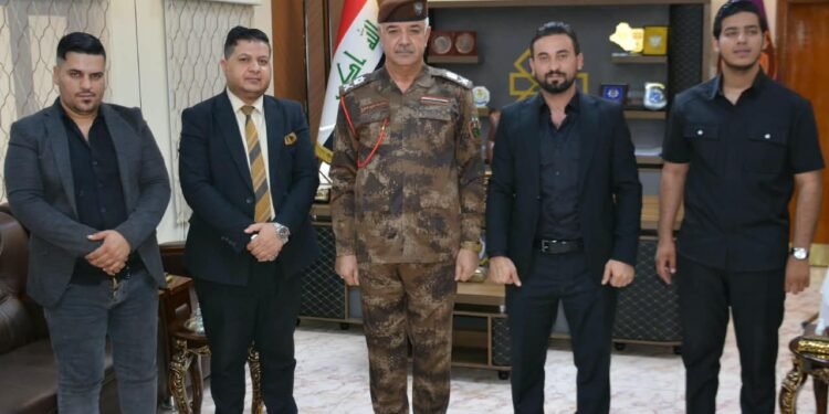 مسؤول متابعة حركة سومريون في البصرة يزور قائد حدود المنطقة الرابعة ويثمن جهوده الأمنية