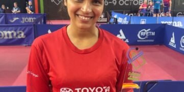 نجلة عماد تحصد ذهبية بطولة تنس الطاولة البارالمبية في إسبانيا