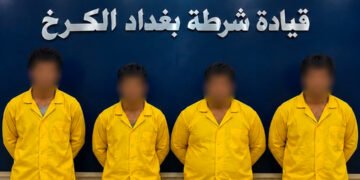 شرطة الكرخ تطيح بأربعة أجانب متهمين بجريمة قتل وقعت داخل علوة بغداد المركزية
