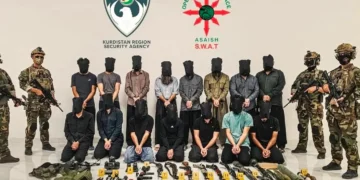 آسايش كوردستان يعلن تفكيك خلية لداعش واعتقال 22 متهماً
