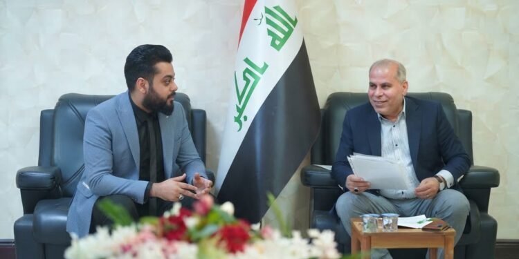الوكيل الفني لوزارة التربية يستقبل وفداً من حركة “سومريون” لبحث سبل دعم المسيرة التعليمية