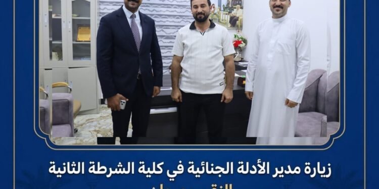 بحث سبل التنسيق المشترك بين حركة “سومريون” ومديرية الأدلة الجنائية في البصرة
